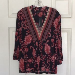 From Anthropologie, Bl-nk top, size medium, new with tags.